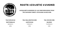 Roots Open Mic acoustic evening 1164407 Image 9